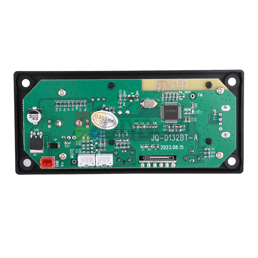 MP3 Decoder Board LCD Bluetooth FM Radio Audio Module with Remote Control 12V