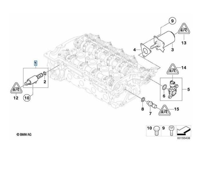 OEM Mini Cooper Vanos Solonoid Valve 11368610388