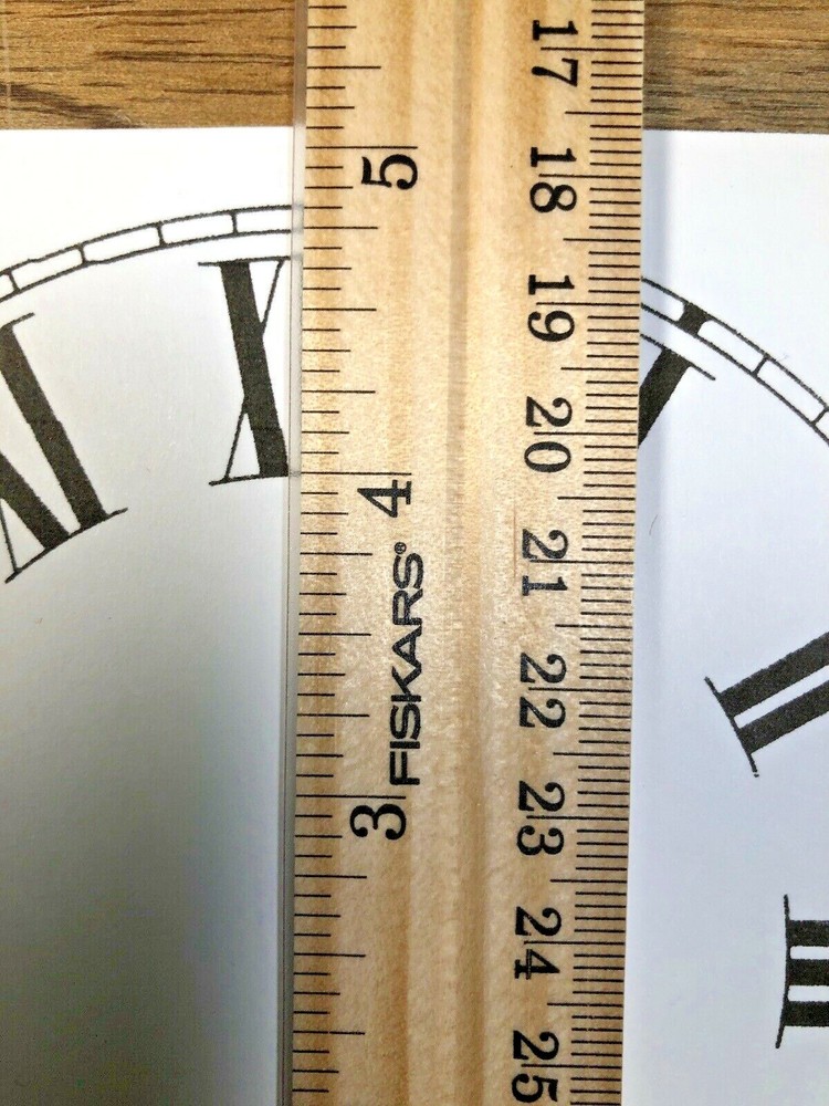 4 7/8" Gilbert Clock Replacement Paper Dial (Lot141)