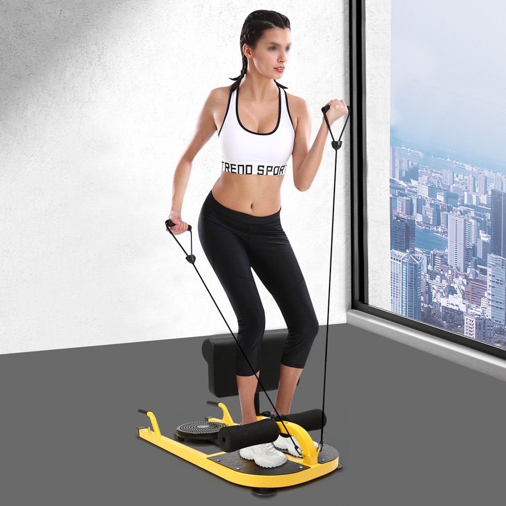 Multifunction Sissy Squat Machine Hip Thrust Machine Sit up Exercise Set U-shape