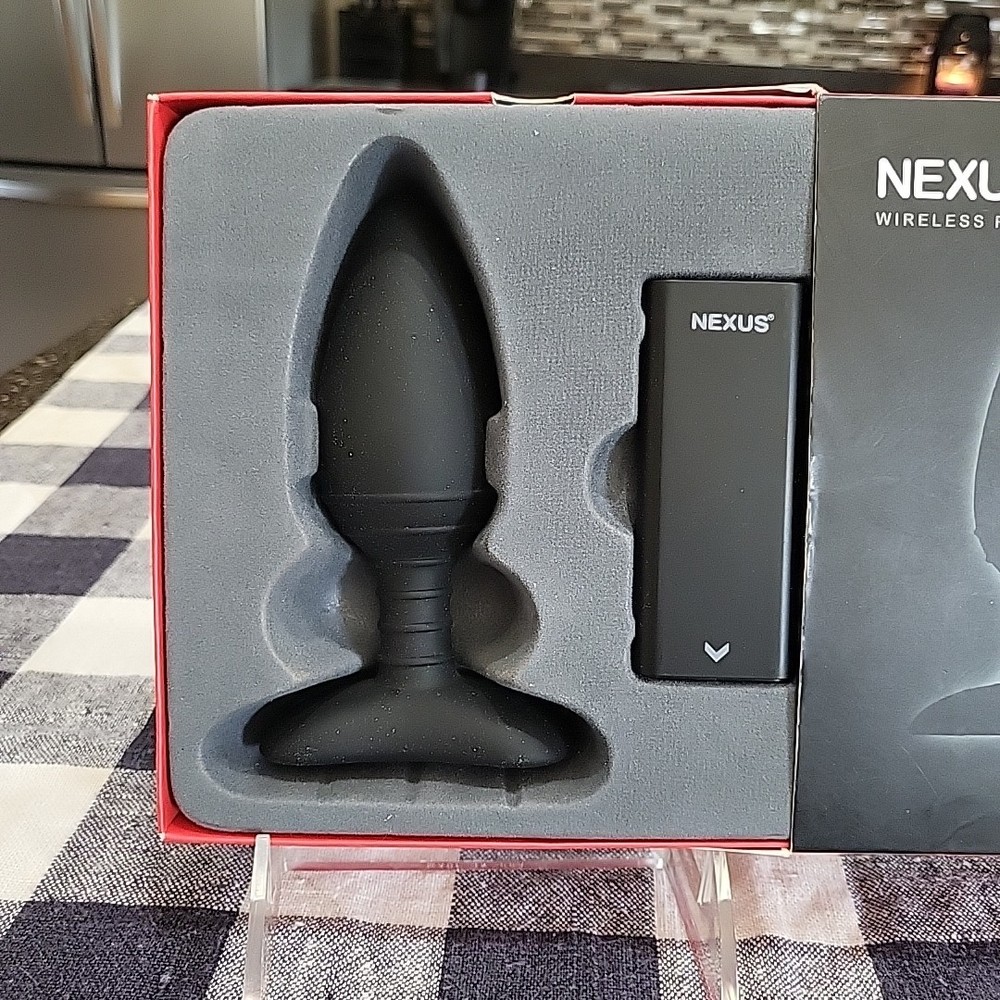 Nexus Ace Wireless Remote Rechargeable Vibrating Butt Plug (Medium) *MIB*