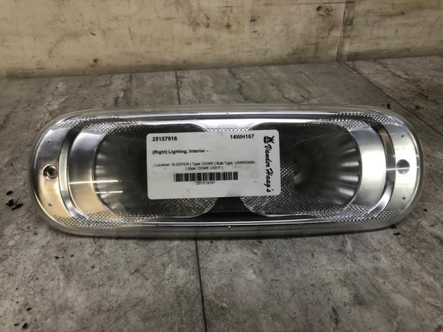Freightliner CASCADIA SLEEPER Right/Passenger DOME Lighting, Interior - Used