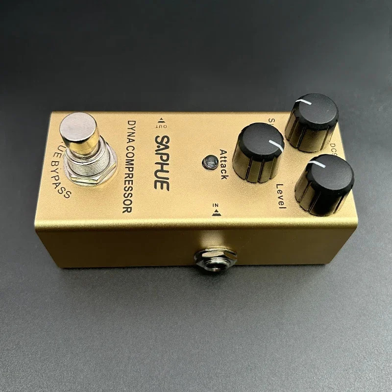 Compression pedal Sustain/level/attack knobs Classic pedal mini