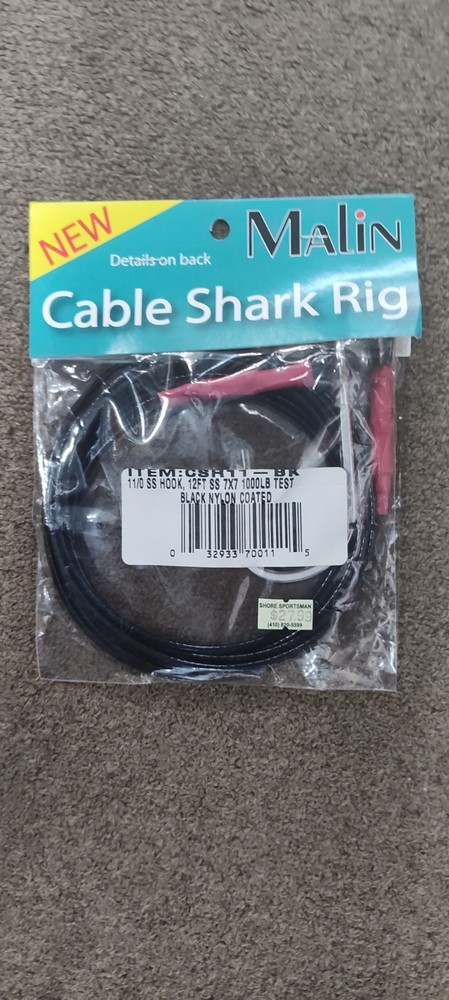 Malin Cable Shark Rig CSR11-BK