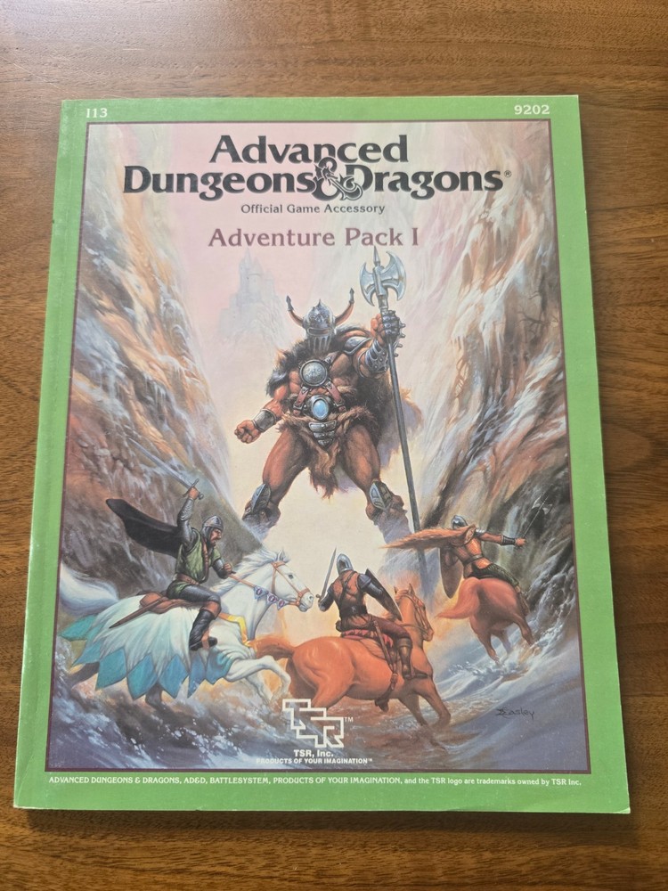 AD&D 1st Edition Adventure Pack I Mini Modules TSR 9202