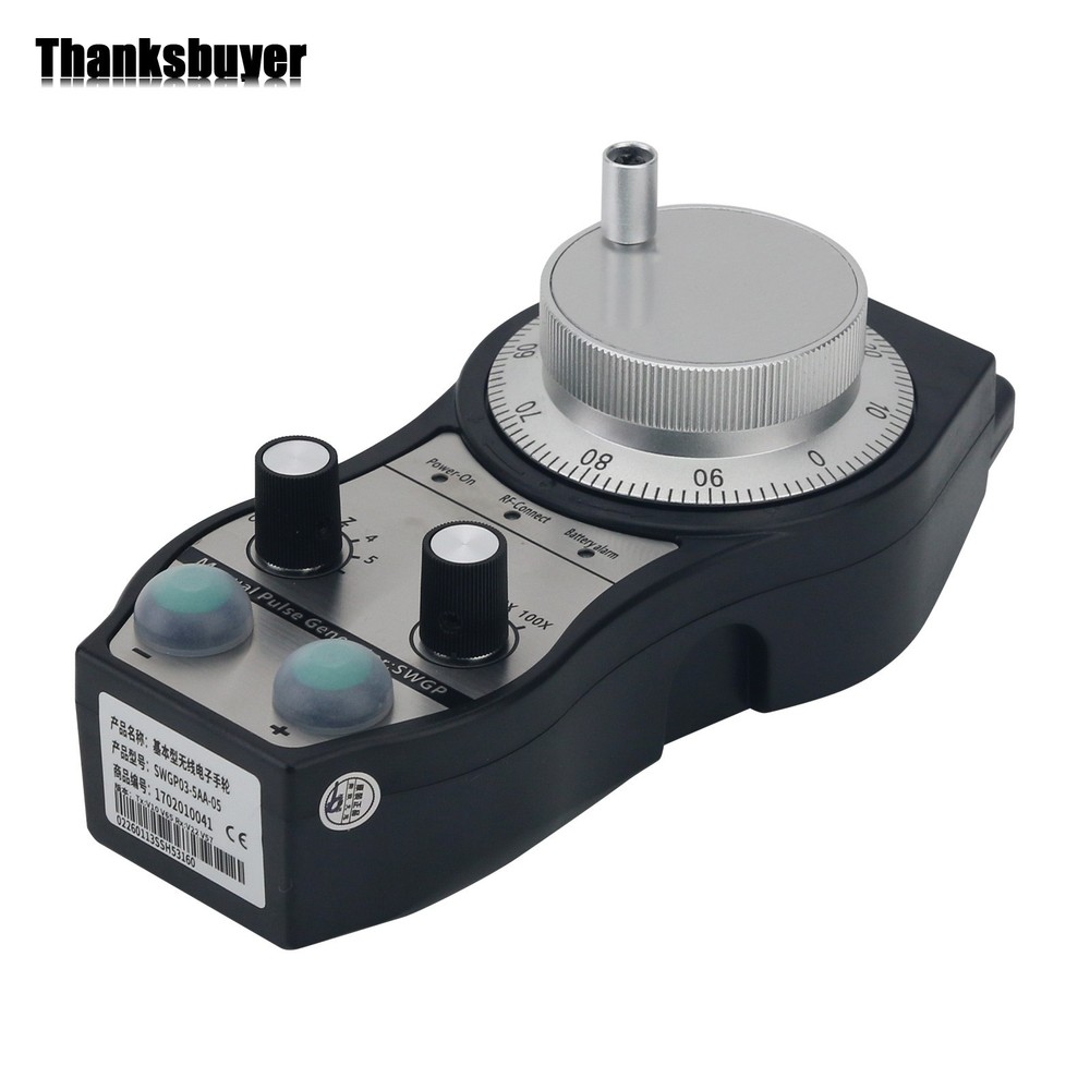 SWPG Electronic Handwheel 5 Axis Control Wireless MPG CNC Manual Pulse Generator