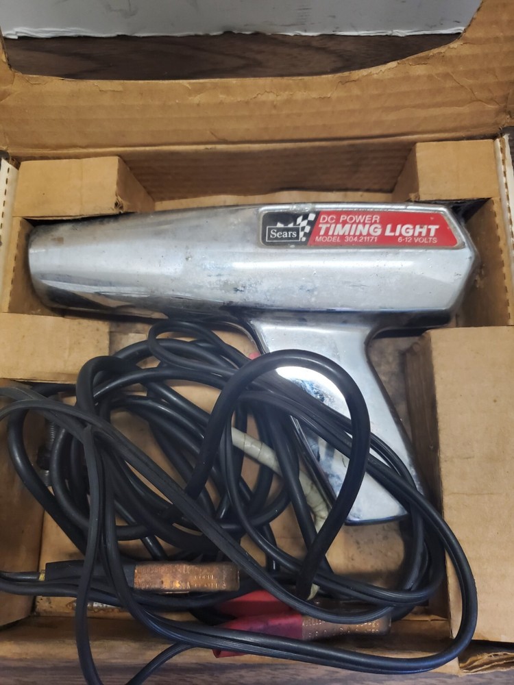 SEARS DC POWER TIMING LIGHT MODEL 304.21171