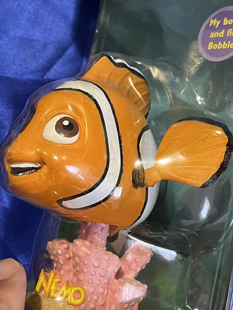 2-Disney Pixar Finding Nemo, Nemo Bubblehead's Bobble Dobbles, New