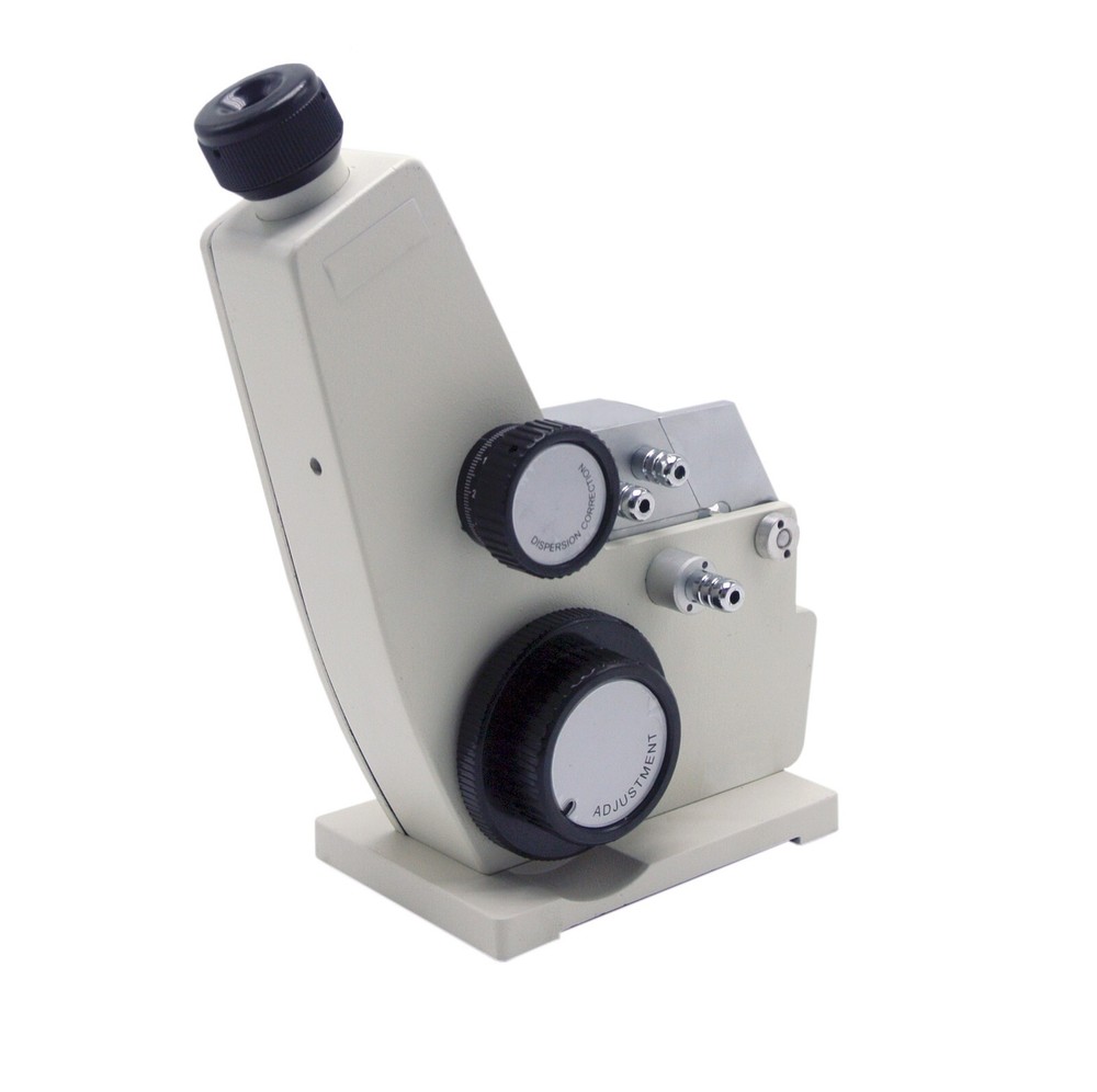Abbe Refractometer Monocular Abbe Refractometer with Range Index 1.3000-1.7000nD