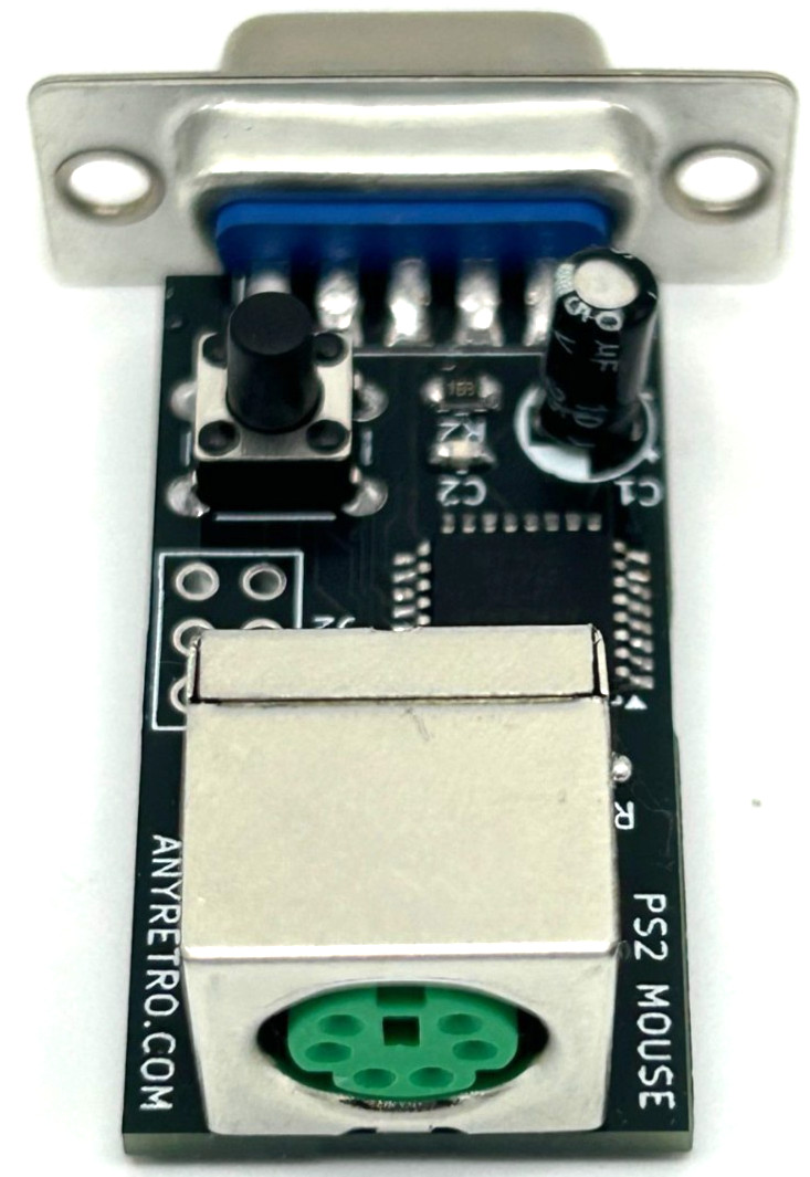 Commodore 64 1351 Compatible PS/2 Mouse Adapter (Use with Geos etc) - USA Seller