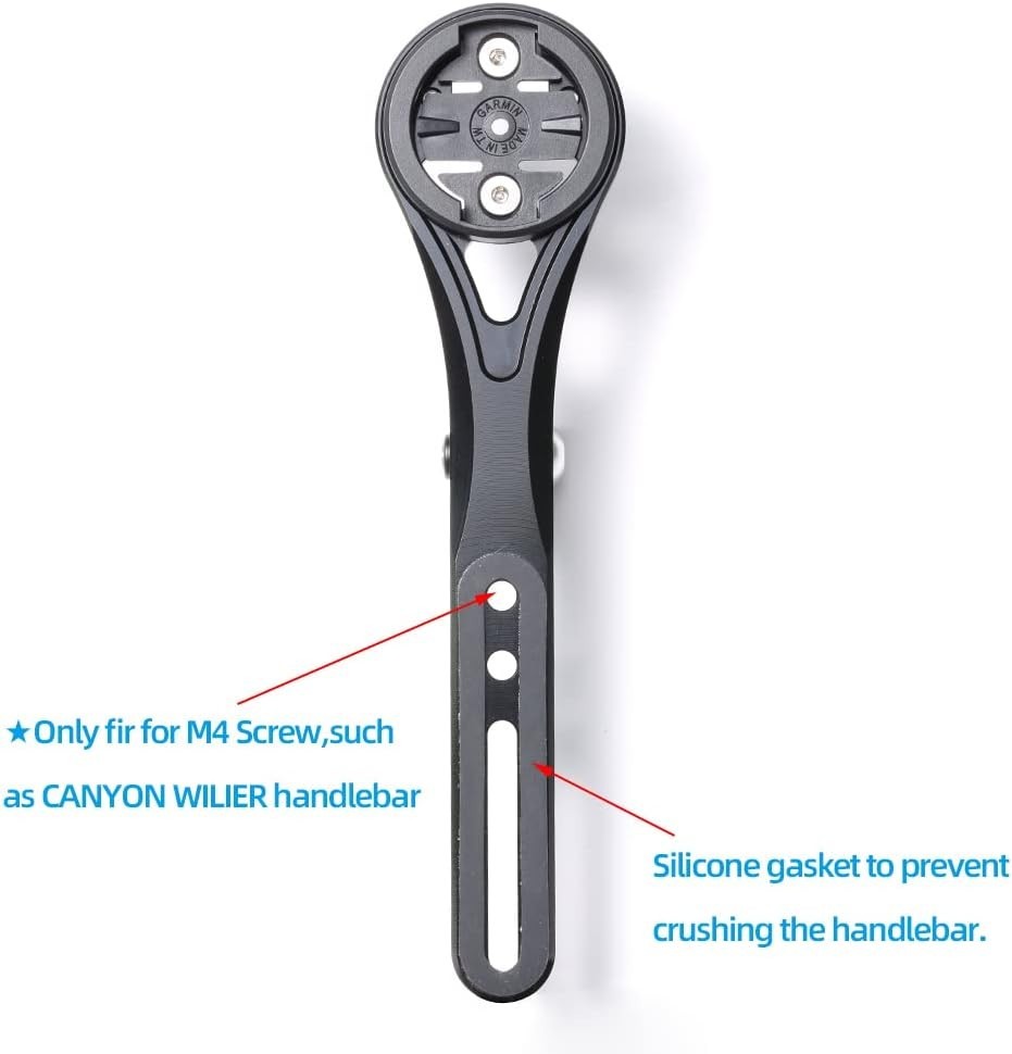 Aero Integrated Handlebar Combo Mount for Garmin Wahoo=