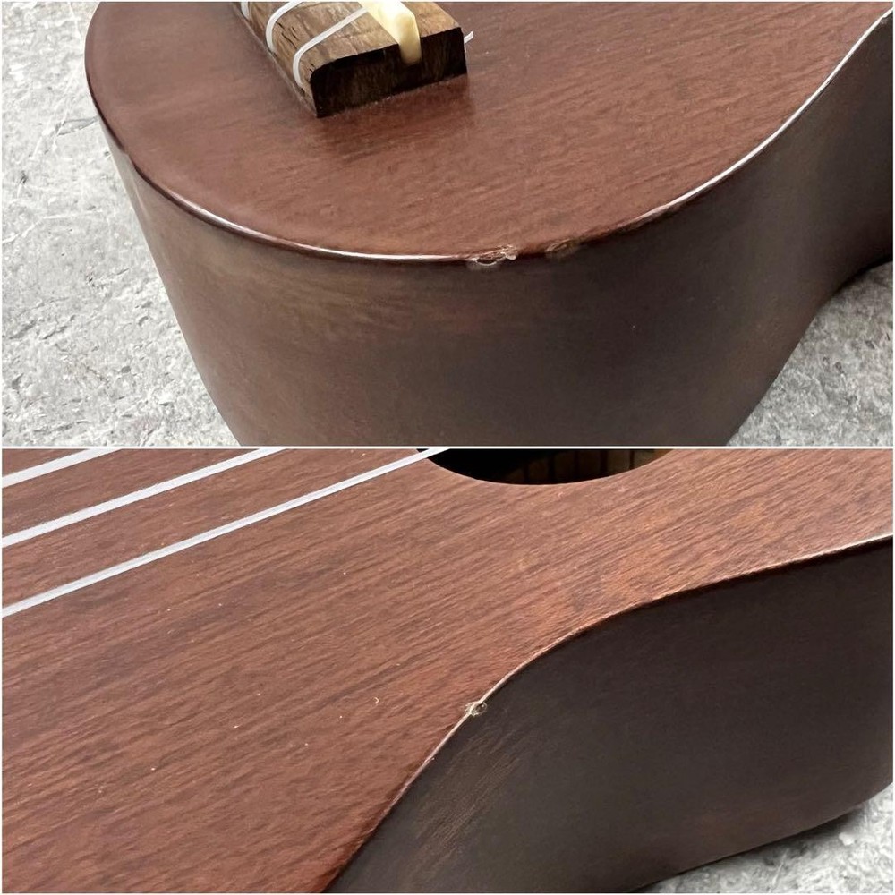 KALA KA-PU-SMH Pocket Ukulele Solid Mahogany 4-String with Case
