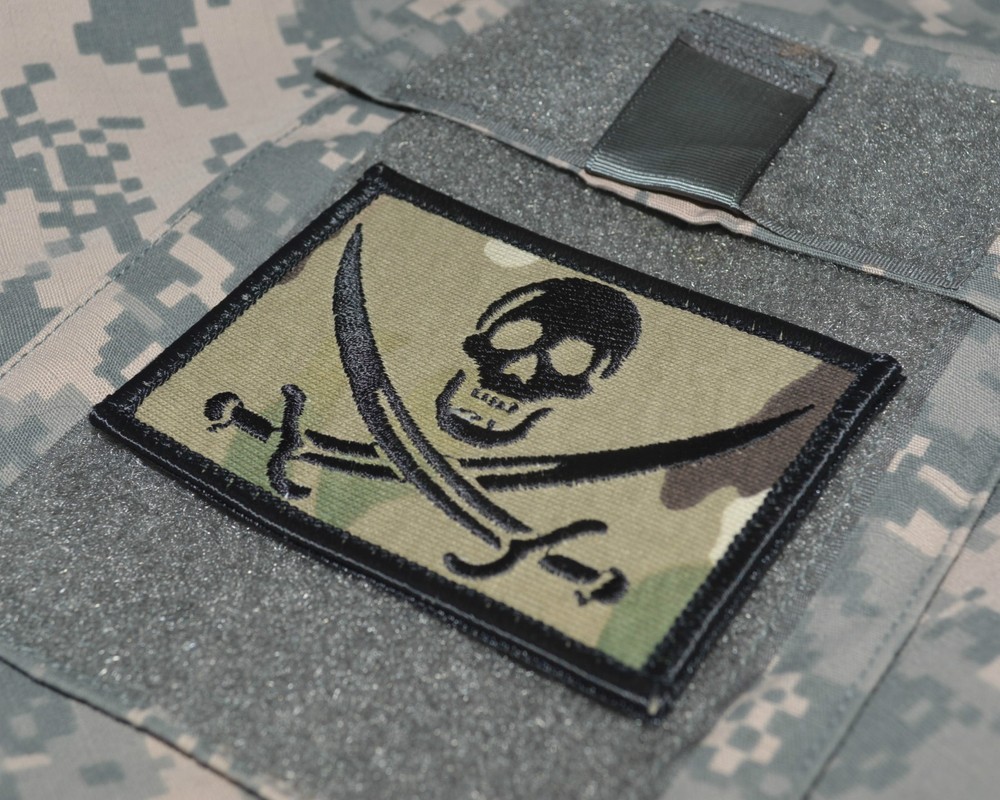 JOINT SP OPS TASK FORCE SEAL ODA SAS DAESH BASHER vêlkrö SKULL PATCH: WRANGLER