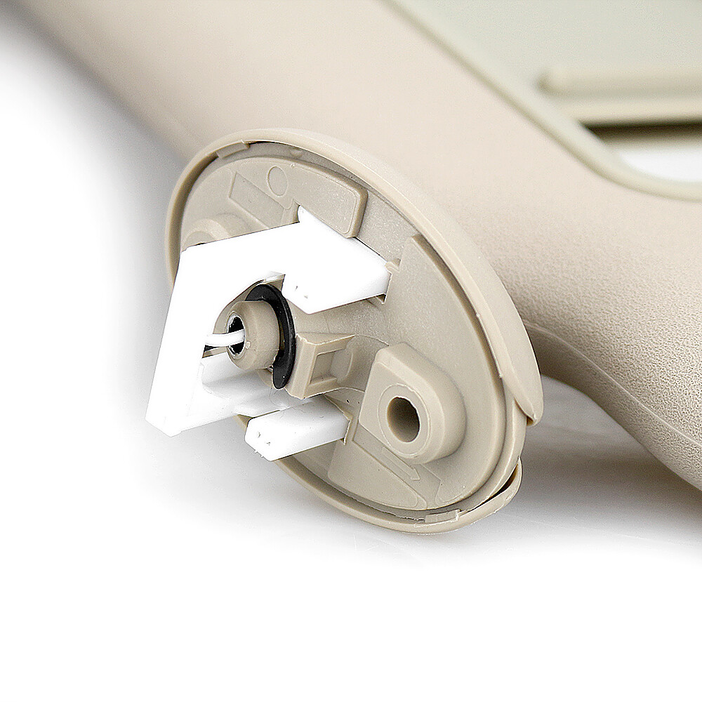 Beige Left Driver Side Sun Visor For Highlander 2008-2013 w/ Vanity Light