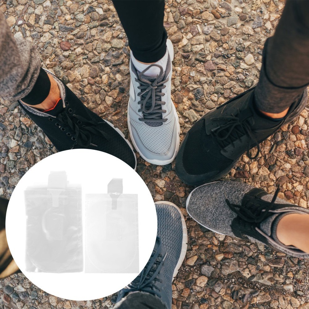 100Pcs Shoe Stretcher Inflatable Semi Circular