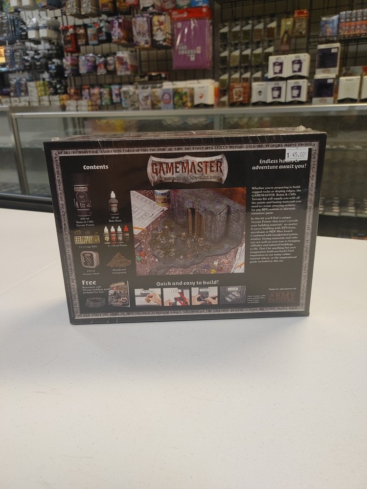 Gamemaster Ruins & Cliffs Terrain Kit