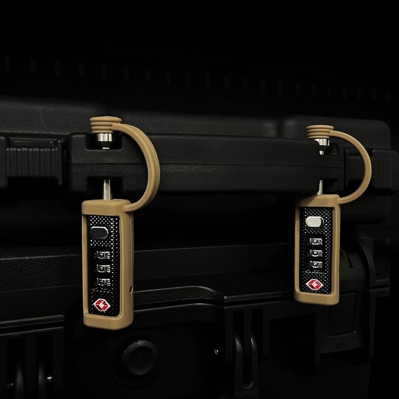 TSA Approved Hard Gun Case Lock Firearm Security Durable Portable Locks