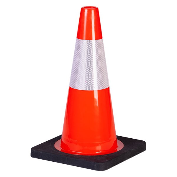 TruForce™ Traffic Cones w/ Rubberized Black Base TruForce TC186BB