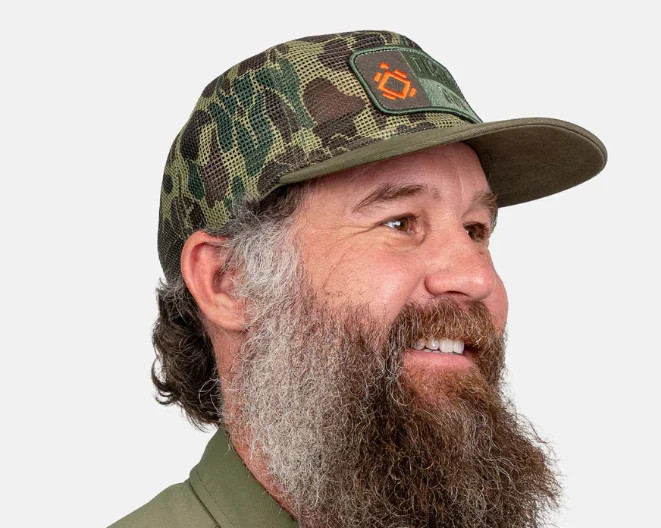 Turtlebox All Mesh Camo Trucker Hat