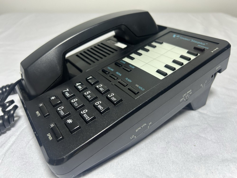 Vodavi Starplus 2802-00 Single Line Speakerphone Black