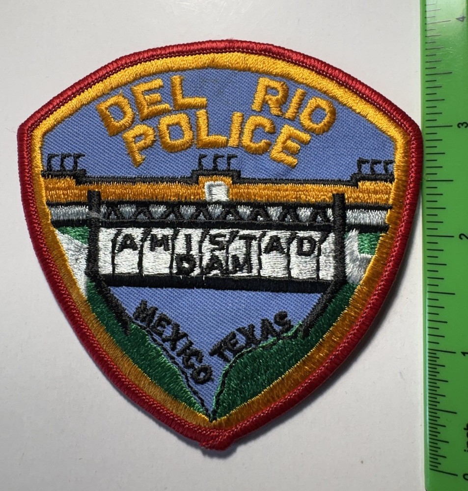 Del Rio Texas Police Patch