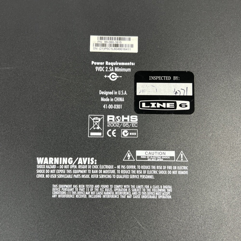 Line 6 POD HD500 Guitar Multi-Effects Processor + Plug -SAME DAY SHIP- WARRANTY