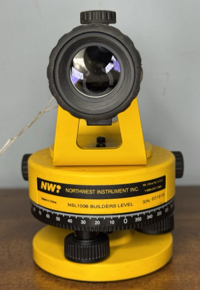 Northwest Instruments NWI Siteline Builders Level NSL100B With Case