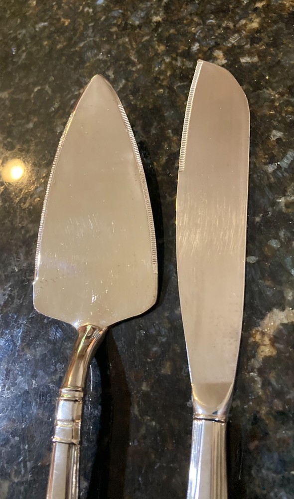 Cake Knife & Server Stainless 2-Piece Set