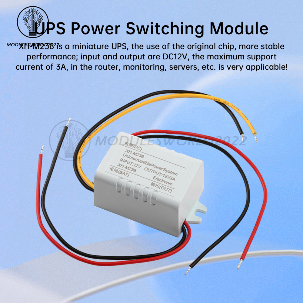 XH-M238 Power Module UPS Uninterruptible Controller Emergency Power Switching