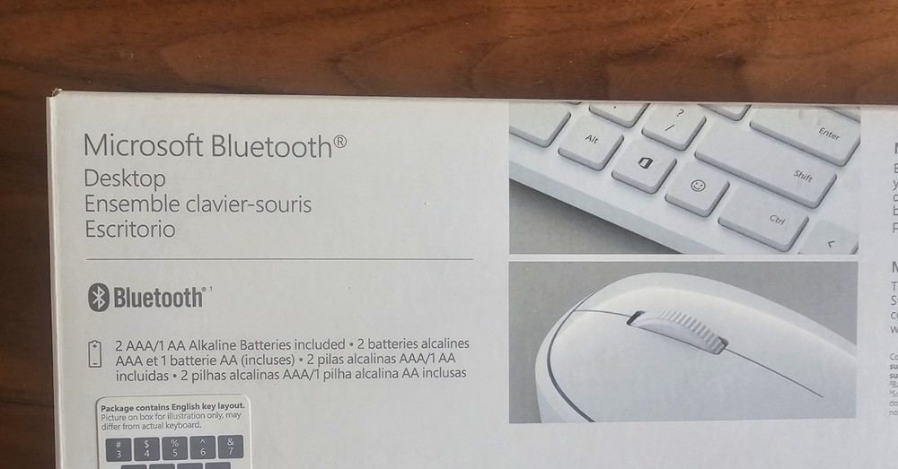 NEW IN BOX Microsoft - Bluetooth Keyboard and Mouse Bundle