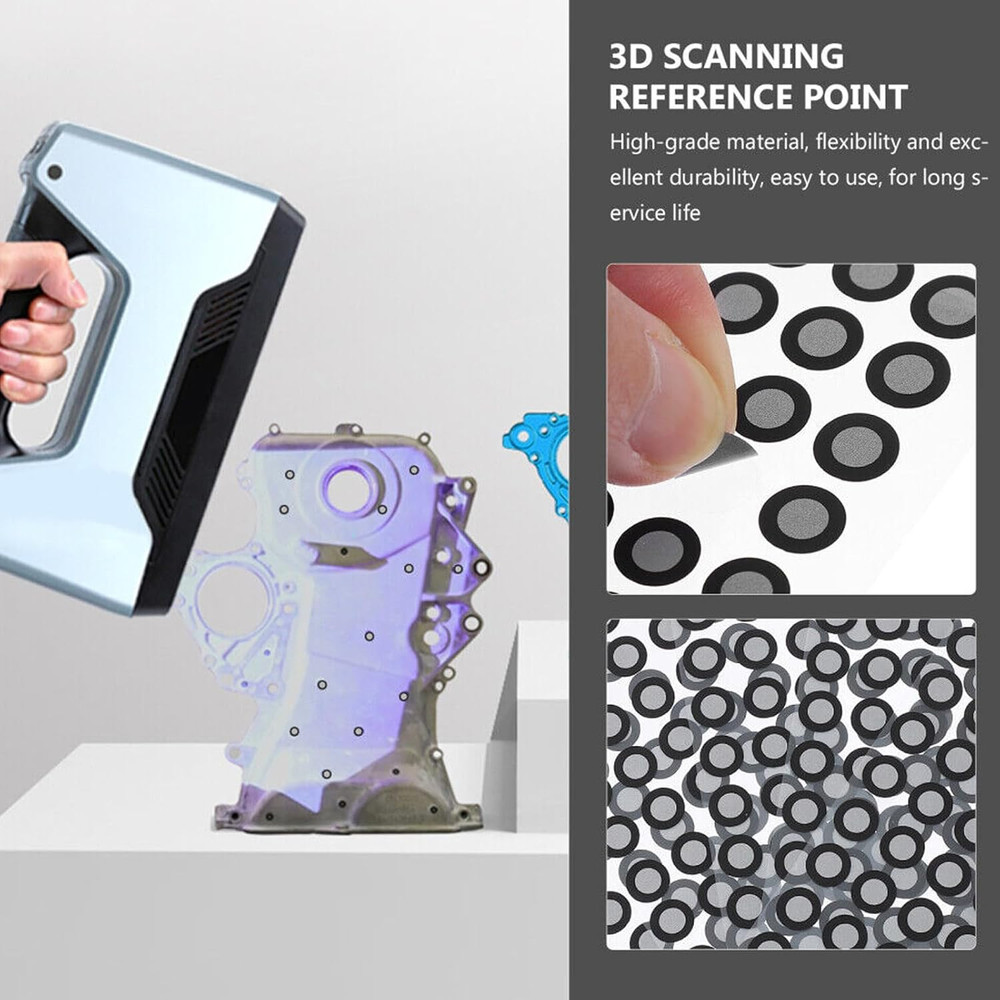3D Scanning Dots,Scanning Markers,Tracking Dots for 3D Scanning,High Reflective