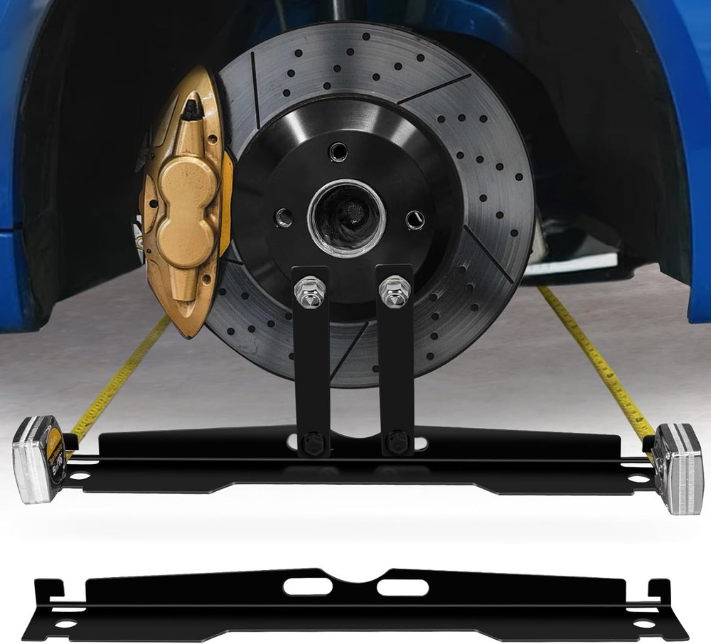Upgraded Heavy-Duty Steel Wheel Alignment Tool Kit Collapsible Toe Alignment