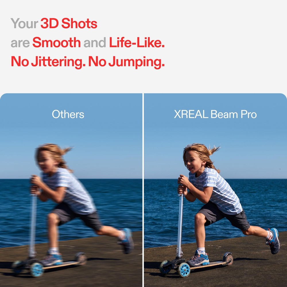 XREAL Beam Pro, The AR Glasses Spatial Computing Companion, 3D Cameras, Andro...