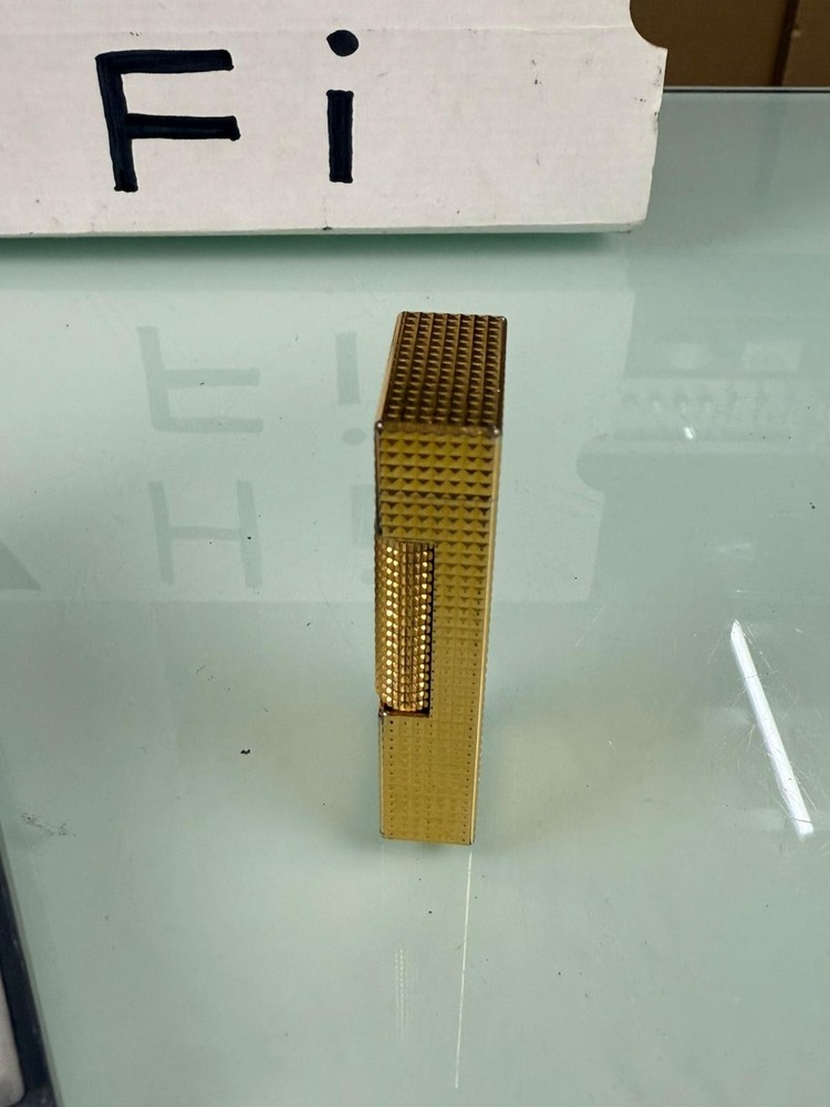 DUNHILL ROLLAGAS TONE POCKET LIGHTER GOLD