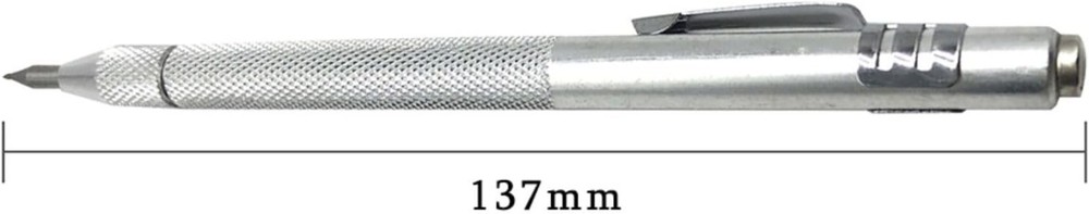 Versatile Marking Tool Kit - 4 Metal Scribes with 24 Replacement Tips Included