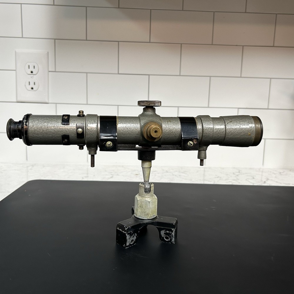 Vintage Transit Level & Dietzgen Handheld Sight Level