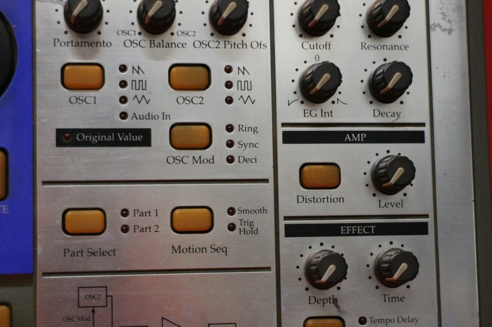 USED Korg Electribe EA-1 Analog Modeling Synth Sequencer EA 1 U1314 211021