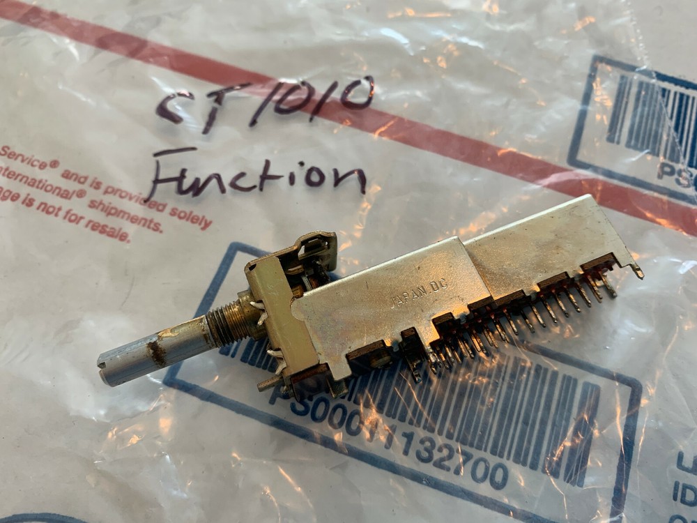 Yamaha CT-1010 Stereo Tuner Parting Out Function Switch