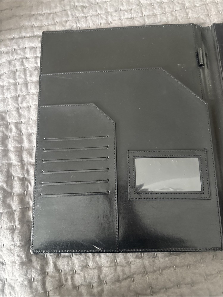 Stylish Folder and Zip Pouch With Embossed Design