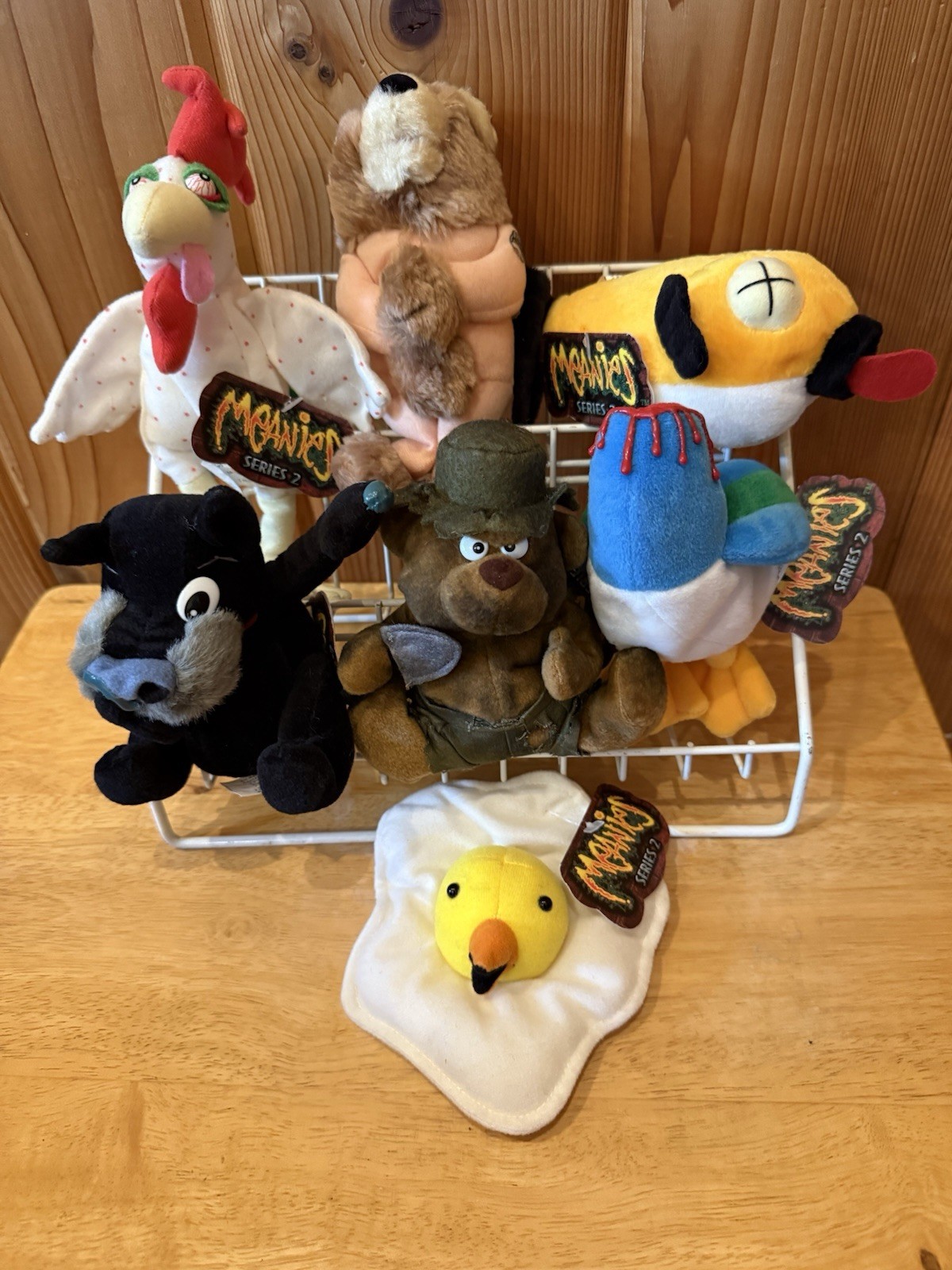 Meanies Plush Lot Of 17 Series 1 &2