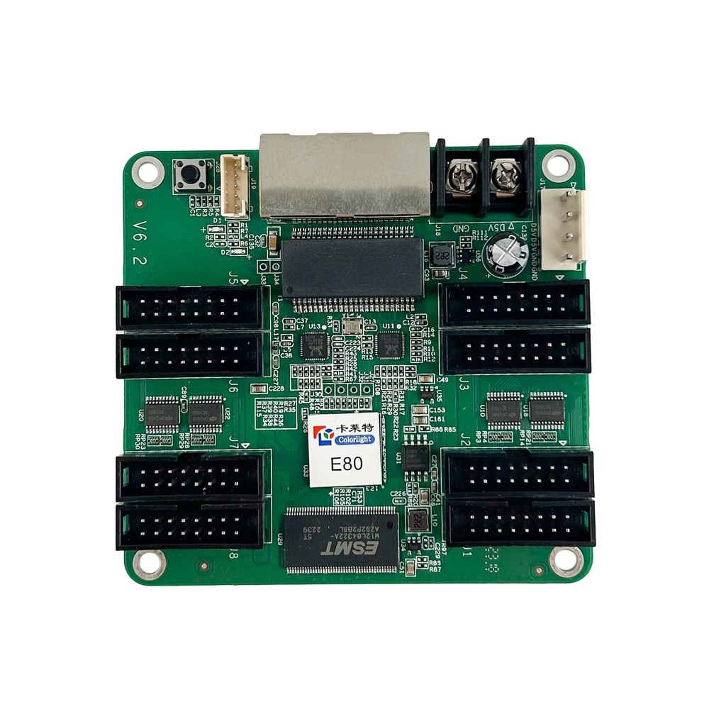 Colorlight E80 LED Receiving Card 5V | High-Performance LED Video Controller