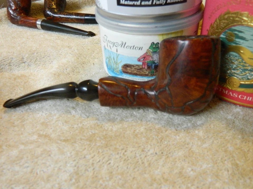 ALPHA REX CANTED TOOLED BRIAR BILLIARD