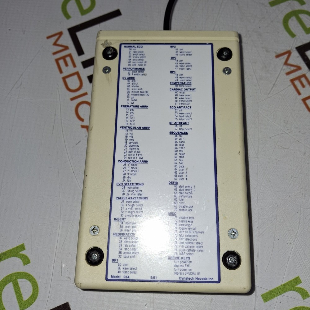 Dynatech DNI Nevada MedSim 300 ECG Simulator