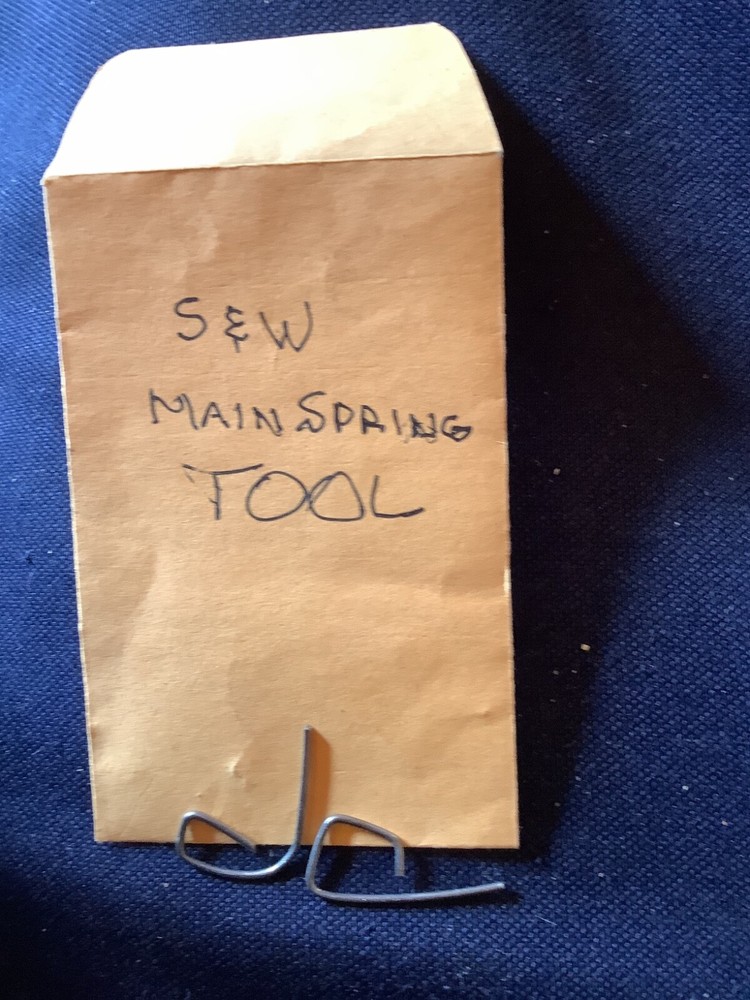 Smith And Wesson mainspring Tool