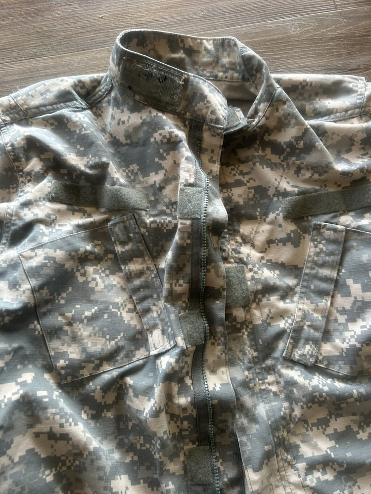 Jacket Large long Regular Digital Camo/Nylon Army Combat