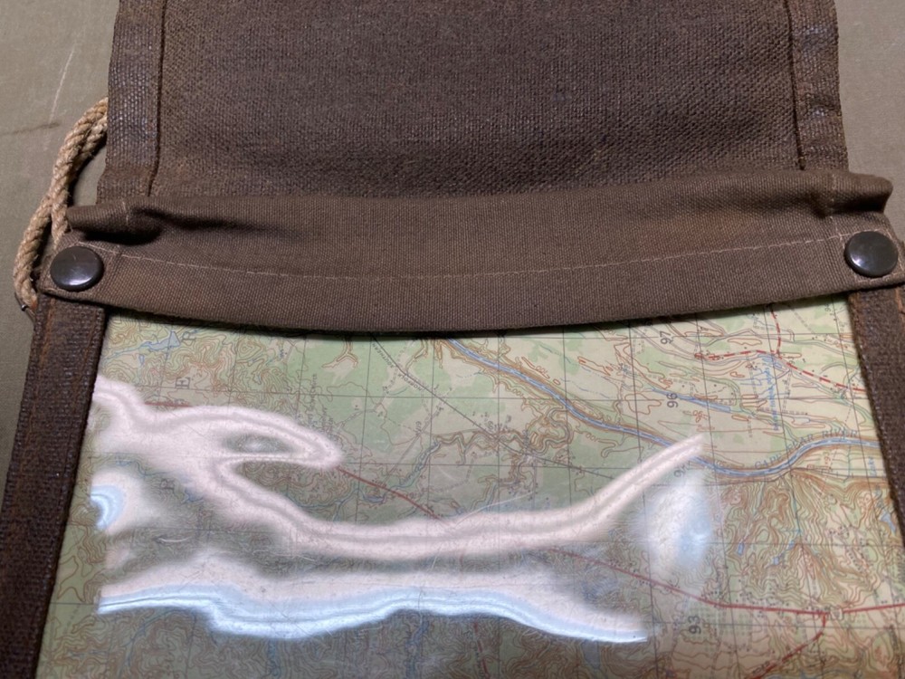 ORIGINAL WWII GERMAN OFFICER NCO M31 MAP CASE