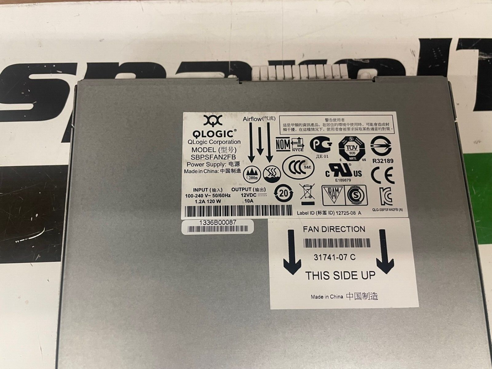 QLogic SBPSFAN2FB Field Replaceable Power Supply