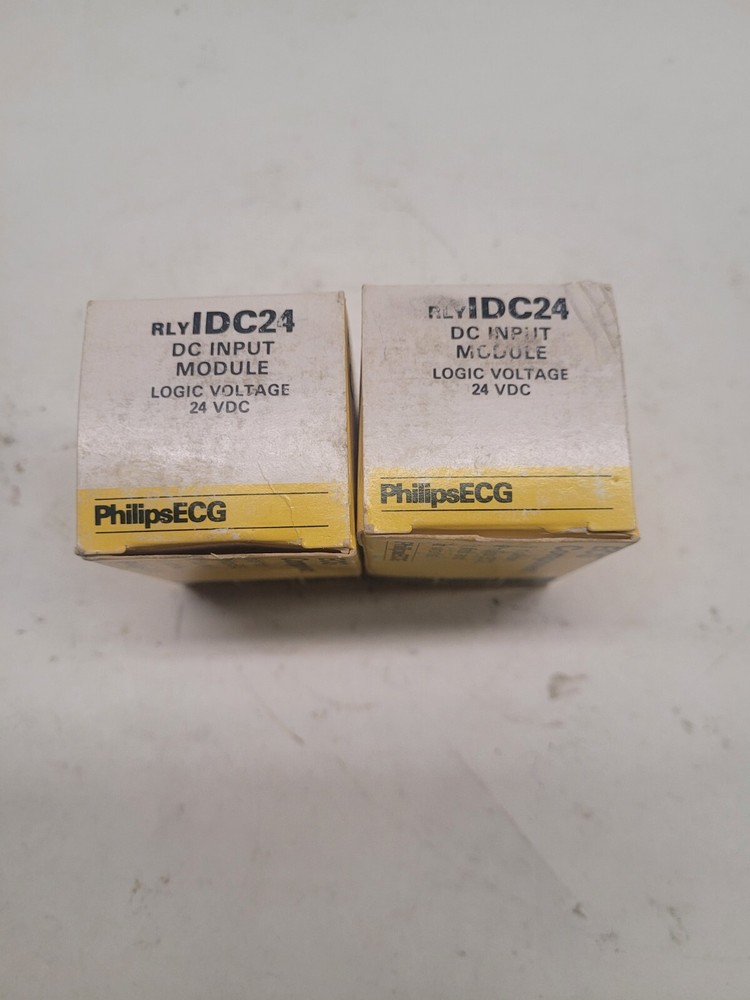 ECG RLYIDC24 (LOT 2) DC Input Module Logic Voltage 24VDC I/O Module RIM-IDC24