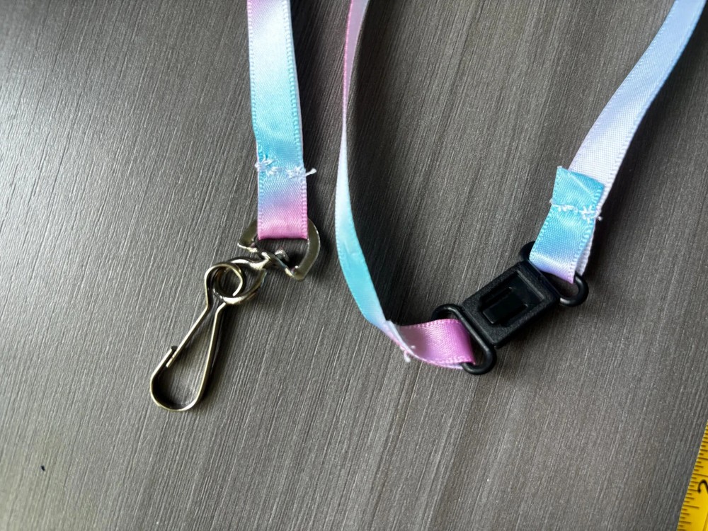 Pastel 18” Ribbon Lanyard