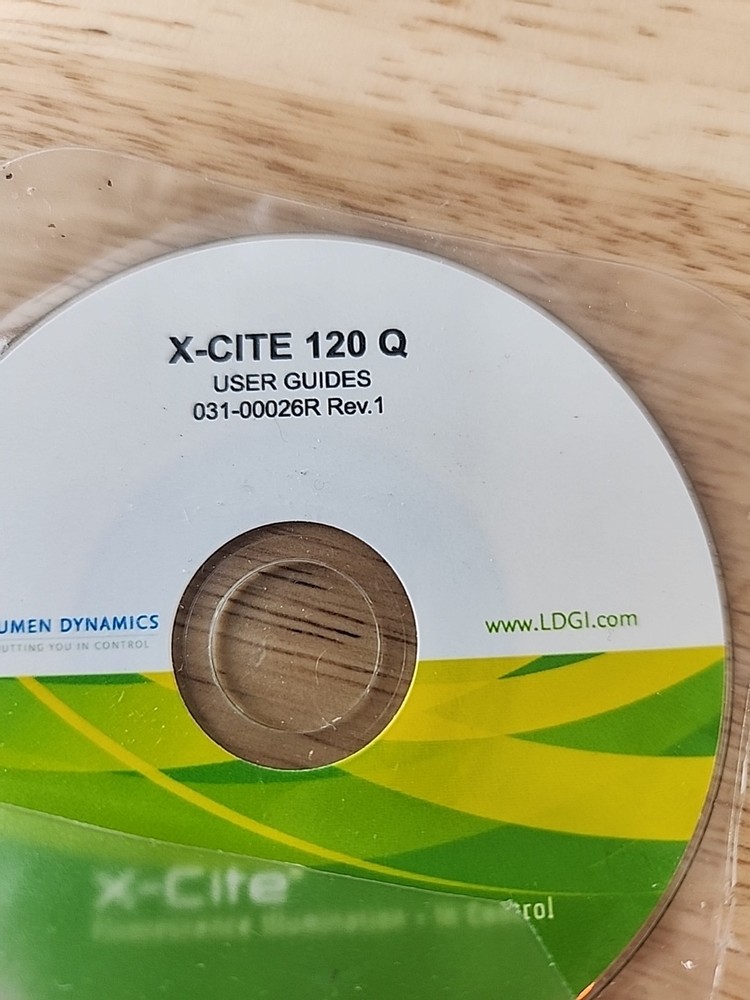 EXFO X-Cite 120Q CD User Guides